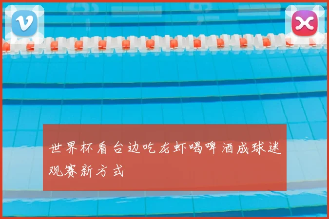 世界杯看台边吃龙虾喝啤酒成球迷观赛新方式